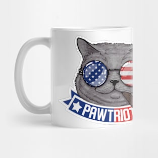 Cats American patriot Mug